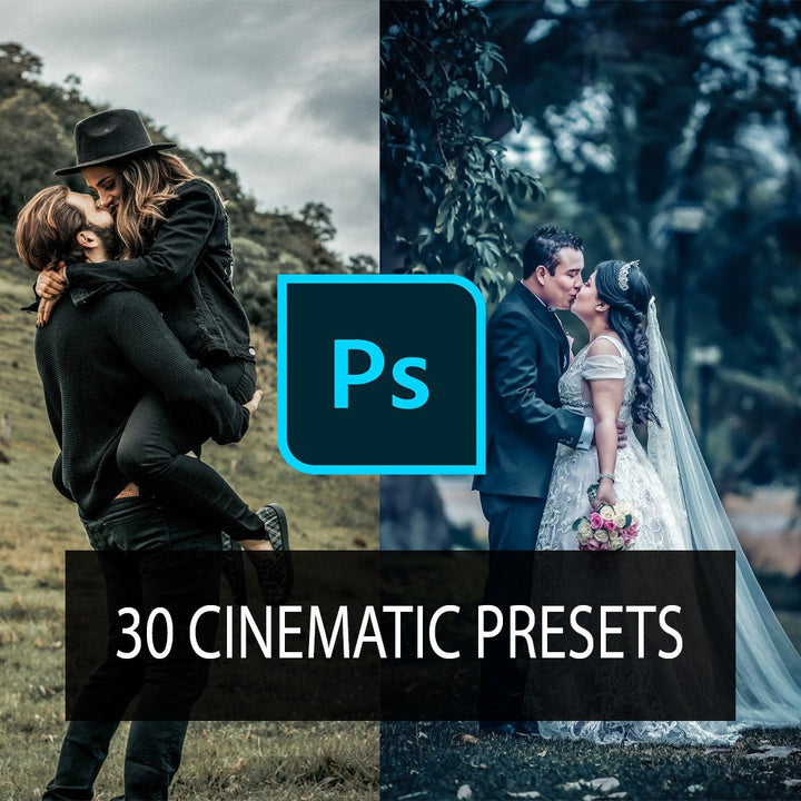 
									30 Cinematic – Photoshop Presets