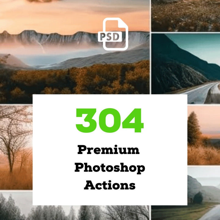 
									304 Photoshop Actions