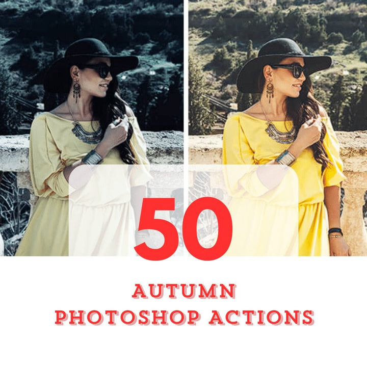 
									50 Autumn Photoshop Actions