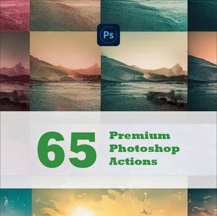 
									65 Premium Photoshop Actions