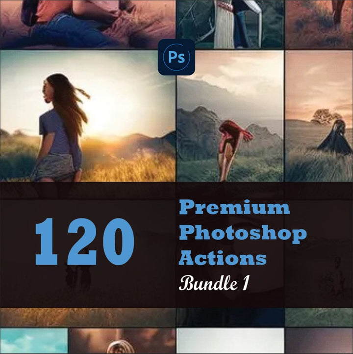 
									Adobe Photoshop Premium 120 Actions Bundle 1