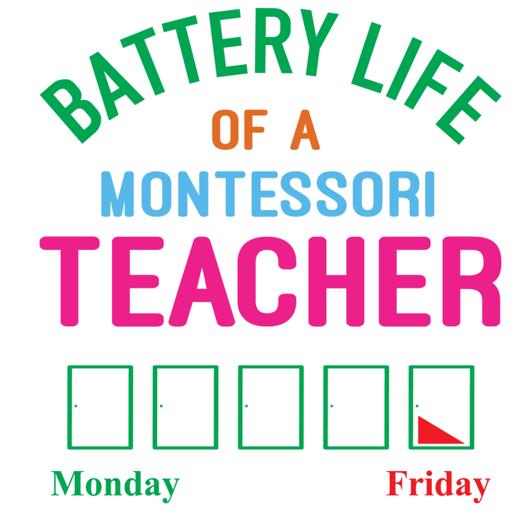 
									Battery Life Of A Montessori SVG