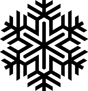 
									Bold Geometric Christmas Snowflake SVG