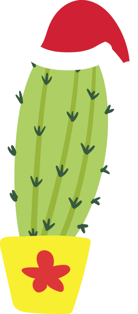 
									Cactus Christmas SVG 03