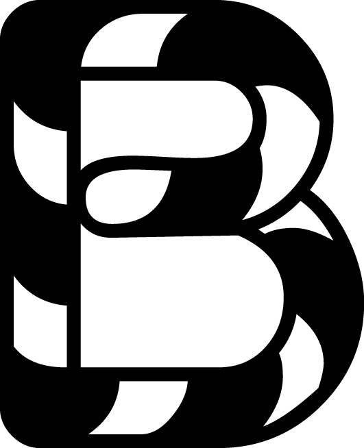 
									Capital Letter B Candy Cane SVG