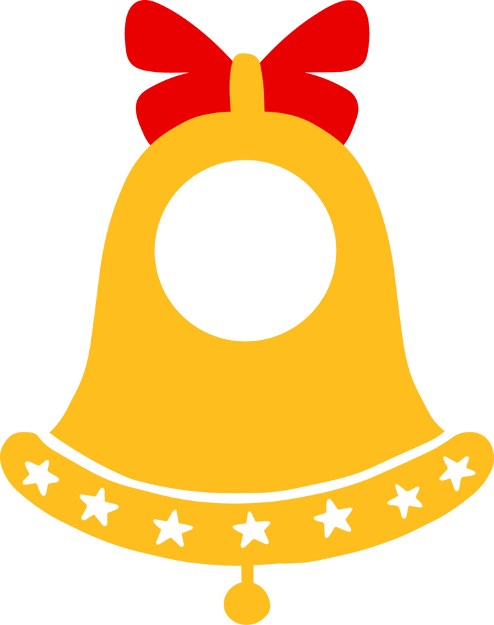 
									Christmas Bell Ornament SVG