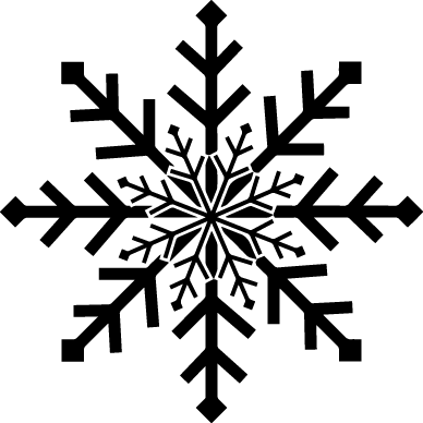 
									Christmas Geometric Snowflake SVG