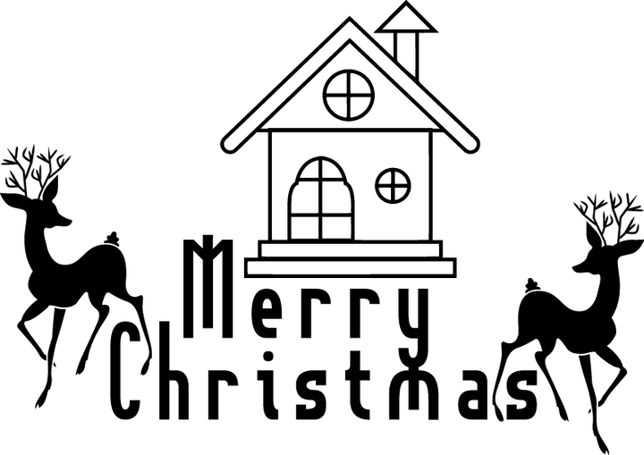 Christmas Ho Ho Ho Circle Badge SVG