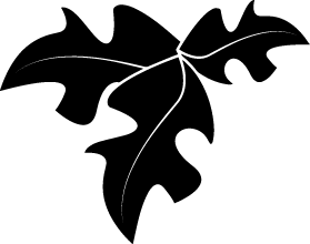 
									Christmas Holly Leaf Silhouette SVG