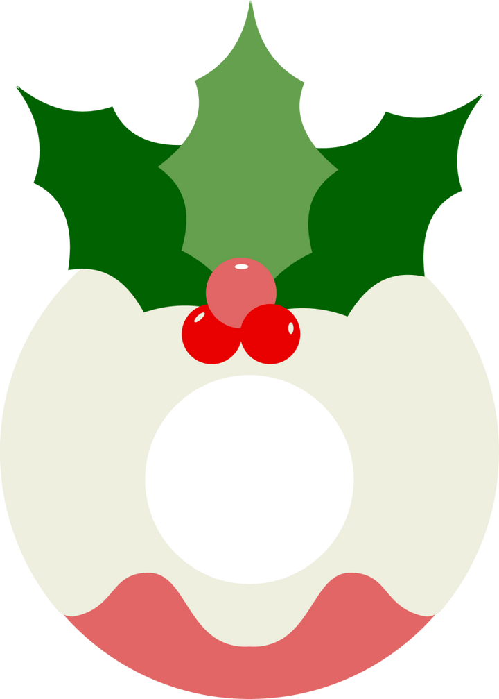 
									Christmas Mistle Ornament SVG