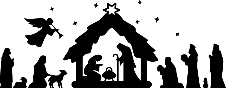 
									Christmas Nativity  SVG