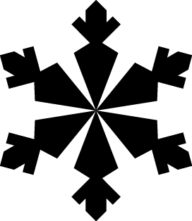 
									Christmas Snowflake Decoration SVG