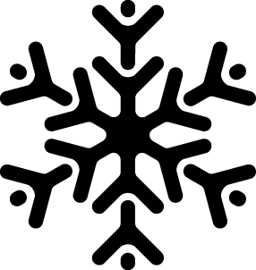 
									Christmas Themed Geometric  Snowflake SVG