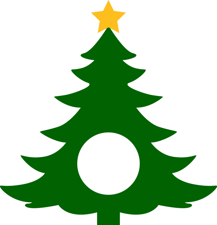 
									Christmas Tree Ornament SVG