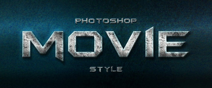 
									Cinematic Metallic Impact Movie Font Effect PSD Template