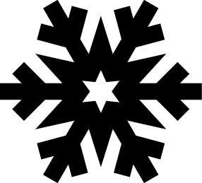 
									Elegant Geometric Christmas Snowflake SVG