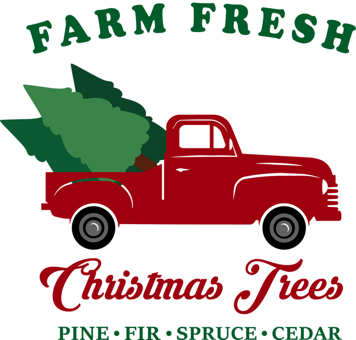 Farm Fresh Christmas Tree SVG 01