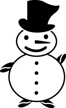 
									Festive Christmas Snowman SVG