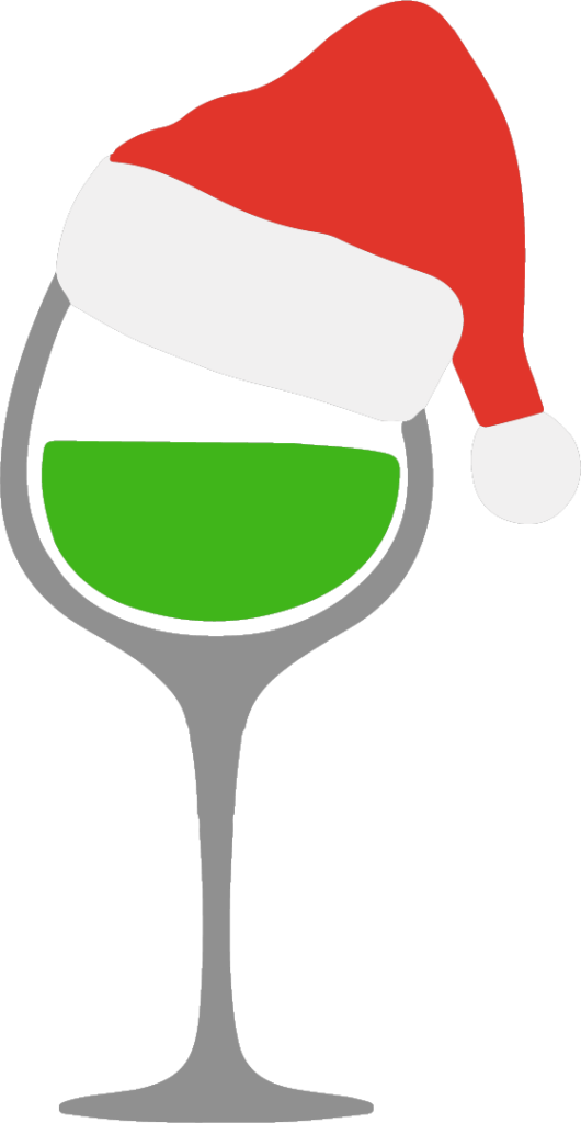 
									Festive Christmas Wine Glass Santa Hat SVG