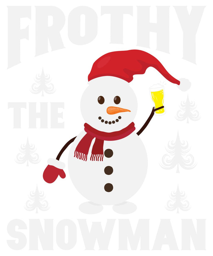 
									Frothy The Snowman SVG