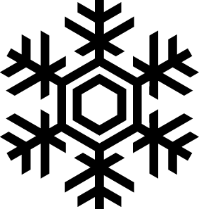 Geometric Christmas Snowflake Pattern SVG 02