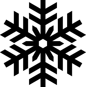 Geometric Christmas Snowflake Pattern SVG