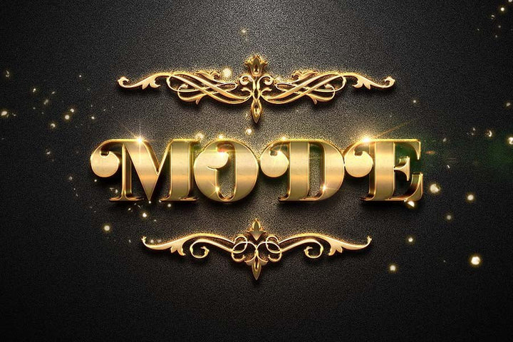 
									Golden  Mode Elegance Font Effect PSD Template