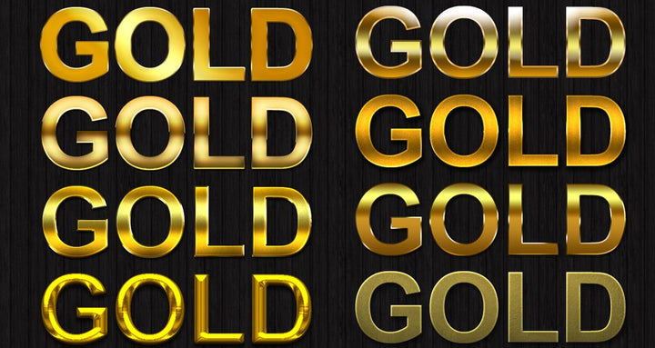 
									Golden Mosaic Font Effect PSD Template