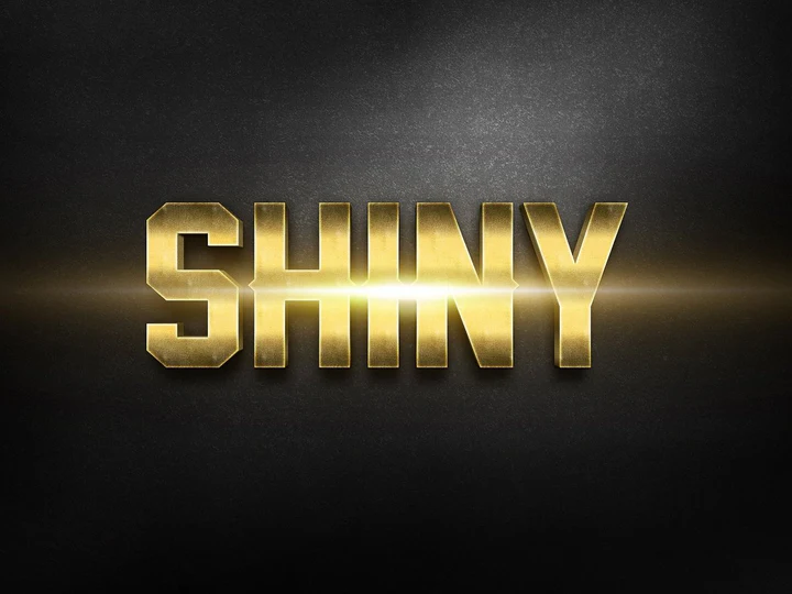 
									Golden Shiny Glow Font Effect PSD Template