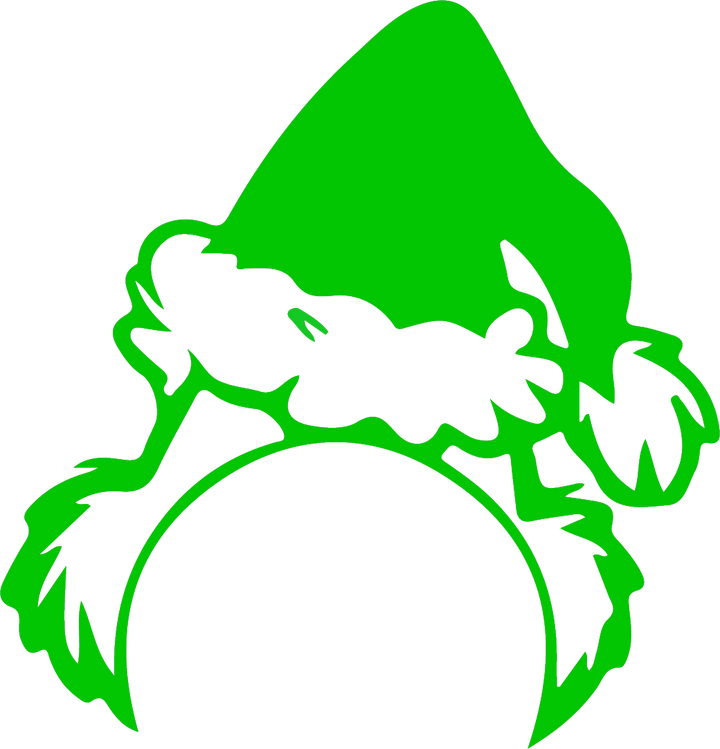 
									Green Santa Hat Christmas Icon SVG