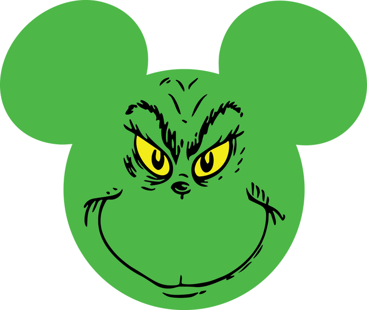 
									Grinch Mickey SVG