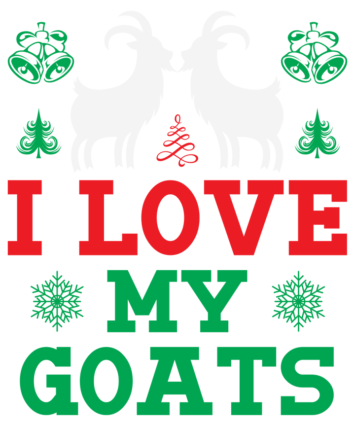 
									I Love My Goats SVG