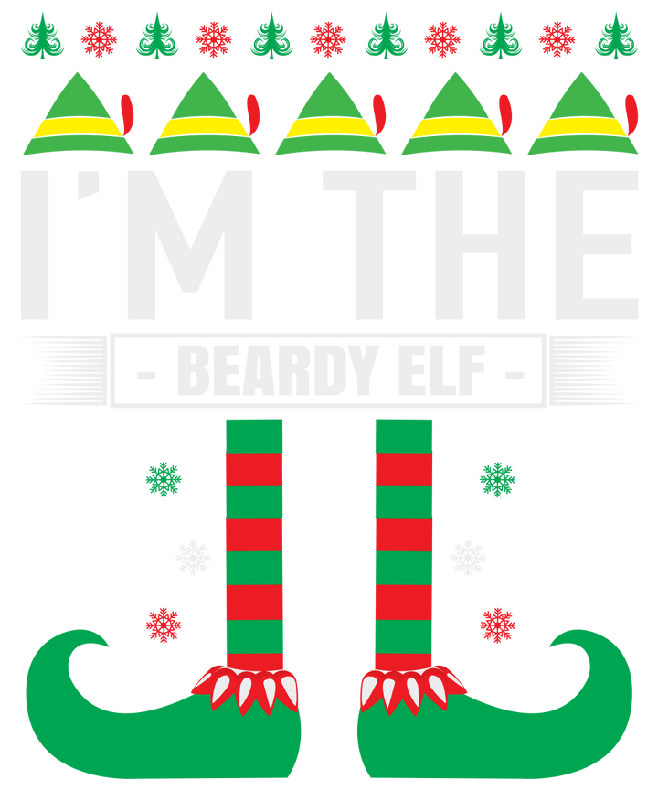 I’m The Beardy Elf SVG