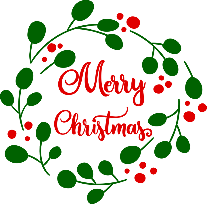 
									Merry Christmas Composition SVG 03