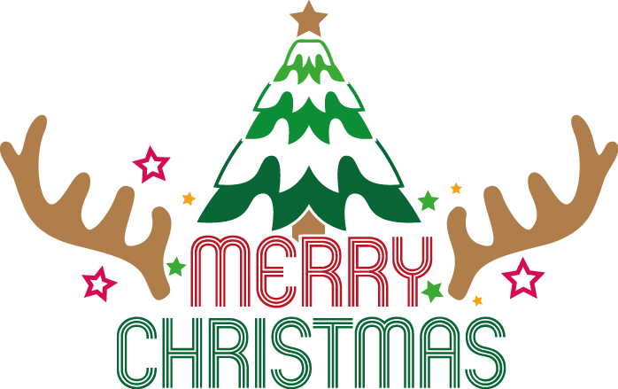 
									Merry Christmas With Tree SVG