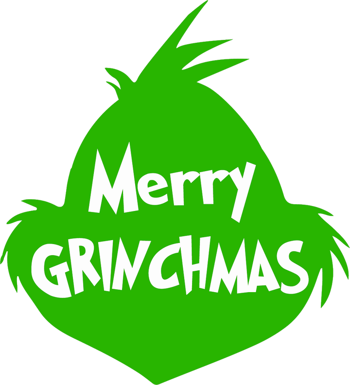 
									Merry Grinchmas Green Silhouette SVG