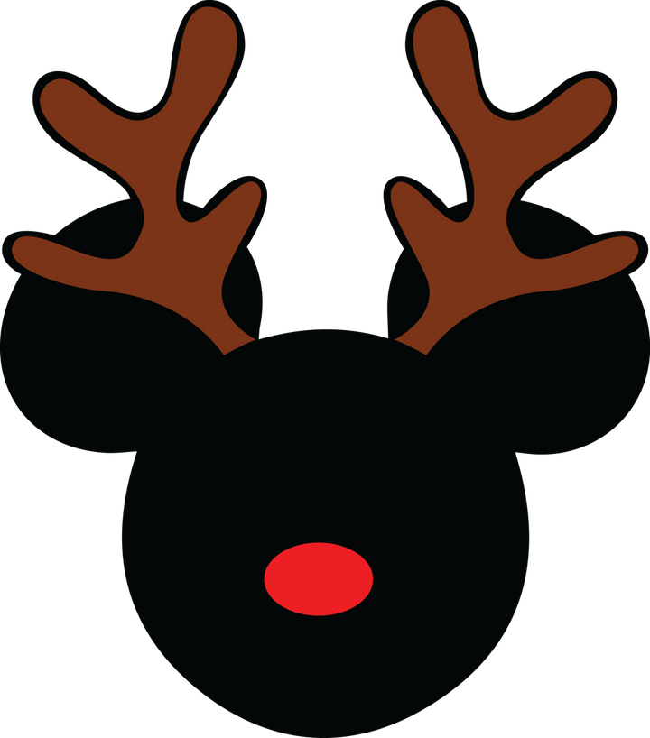 
									Mickey Christmas Deer SVG