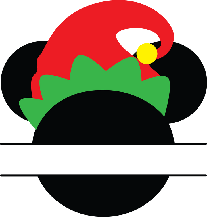 
									Mickey Christmas Elf SVG 01