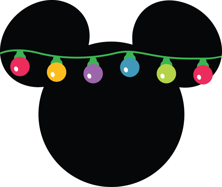 
									Mickey Christmas Light SVG 01