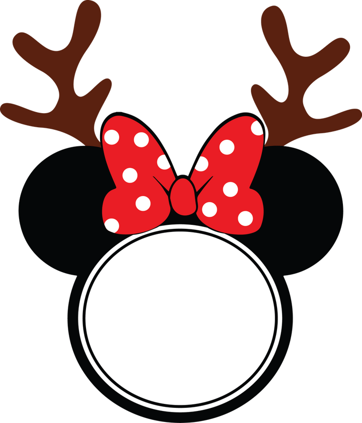 
									Minnie Deer Christmas SVG 01