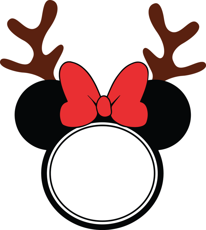 
									Minnie Deer Christmas SVG 02