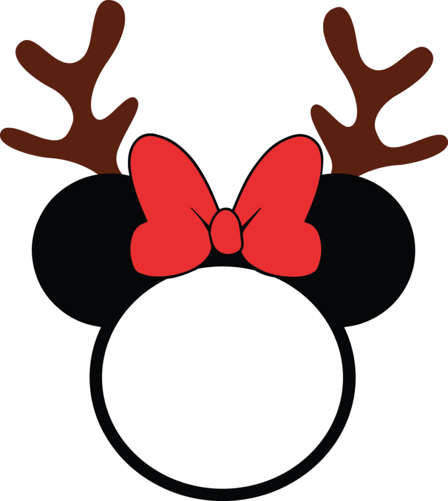 
									Minnie Deer Christmas SVG 03