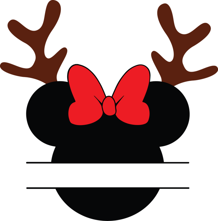 
									Minnie Deer Christmas SVG 05