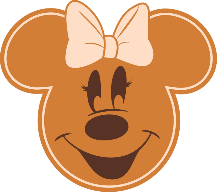 
									Minnie Gingerbread Christmas SVG 01