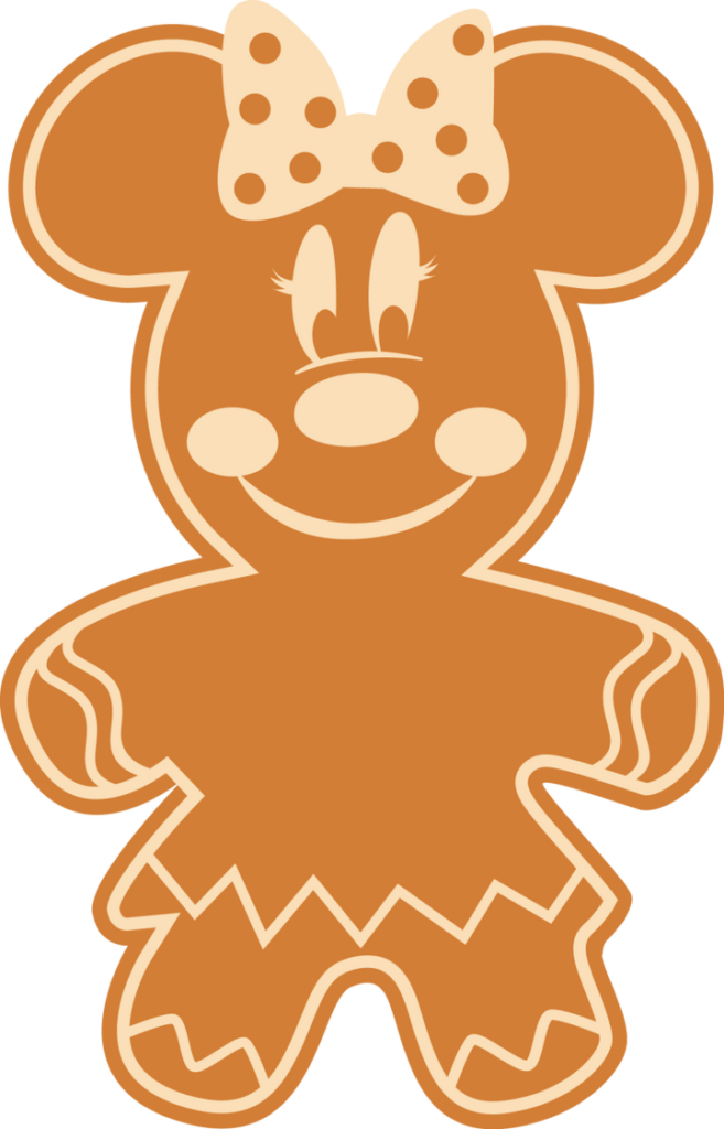 
									Minnie Gingerbread Christmas SVG 02