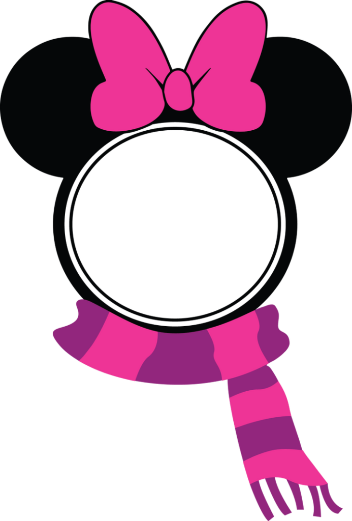 
									Minnie Scarf Christmas SVG 01