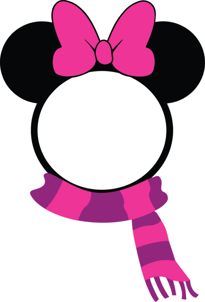 
									Minnie Scarf Christmas SVG 02