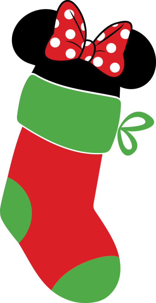 
									Minnie Stocking SVG 01