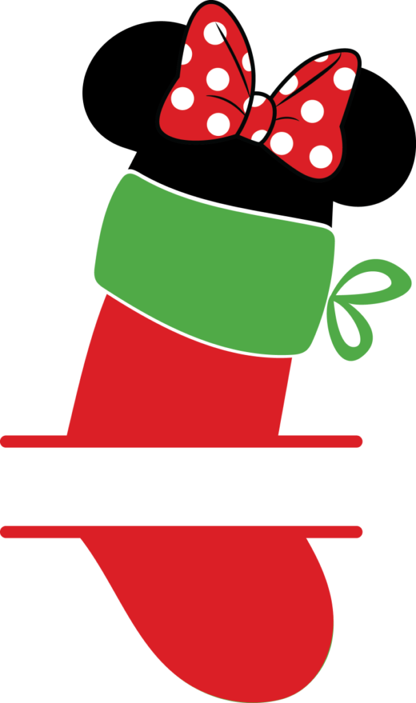 
									Minnie Stocking SVG 02