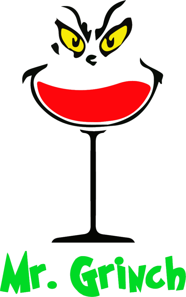 
									Mr Grinch Wine Glass SVG